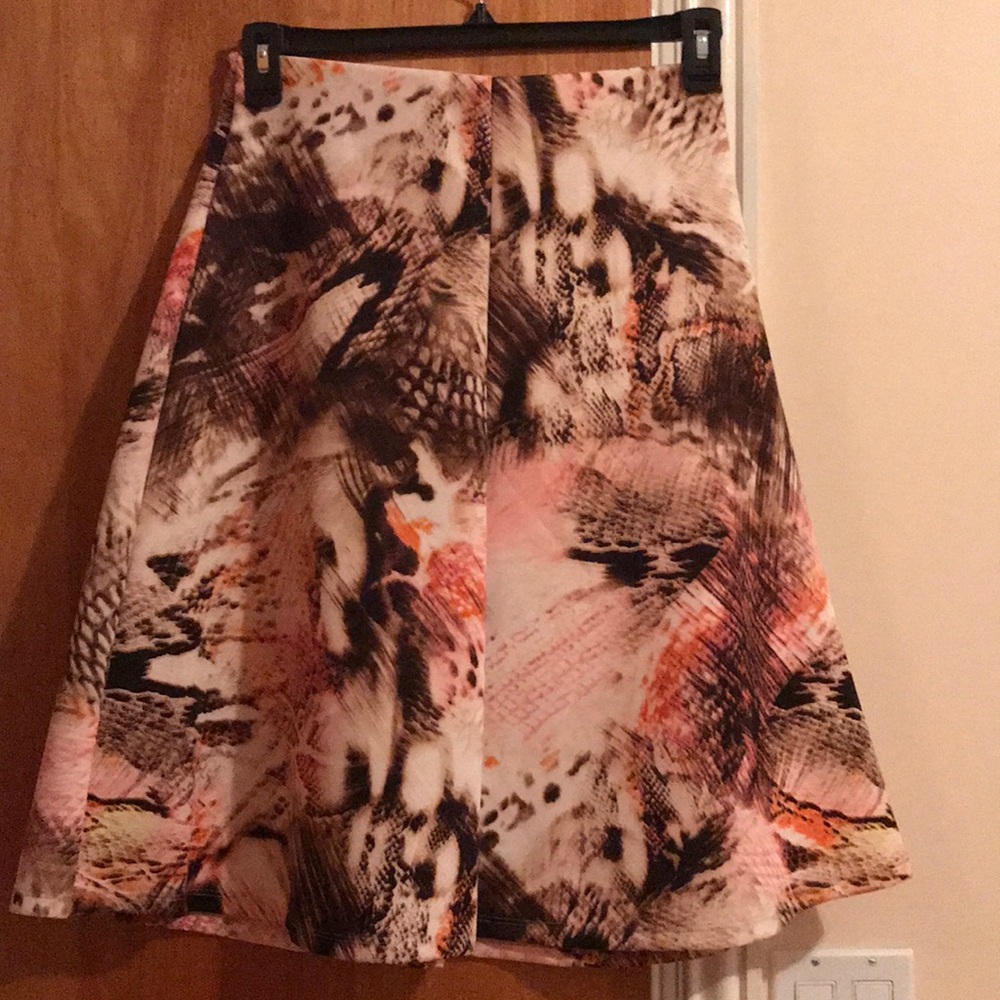 Fit and flair skirt